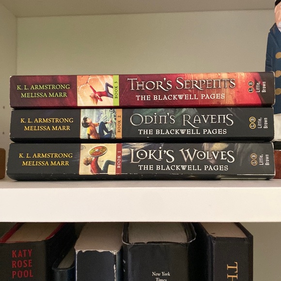 book Other - 3 books LOKI’s wolves ODIN’s ravens THOR’S serpents K L Armstrong & Meli…